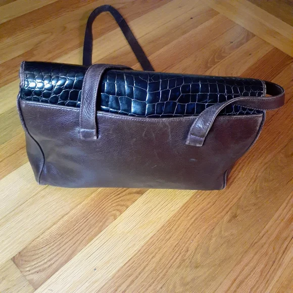 Vintage Bally  Leather Bag Brown  Bally - Picture 2 of 10